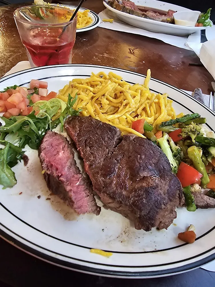 Flat Iron Steak Dinner