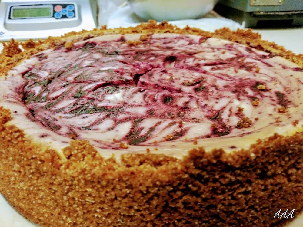 Tony's Blueberry Cheesecake